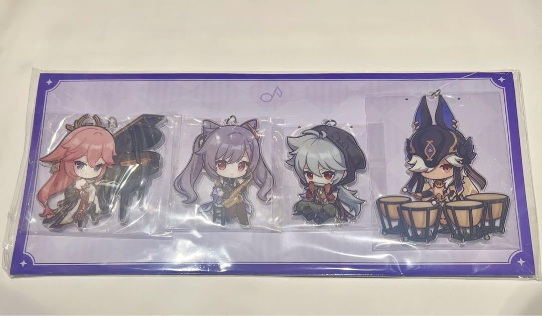 原神×ヤマハアクリルキーホルダー