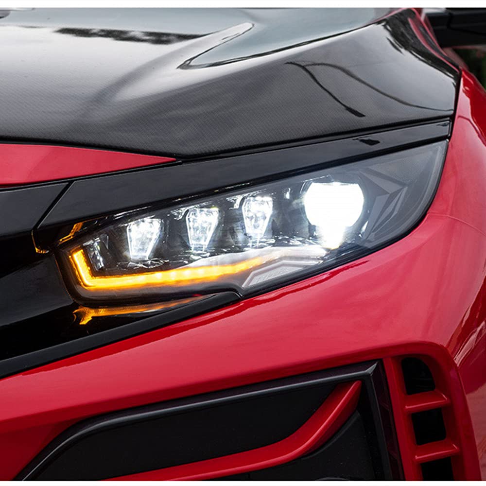 FK7シビック左右ヘッドライト ホンダ シビック FK8 FK7 FC1 LED ヘッドライト 左右 ヘッド