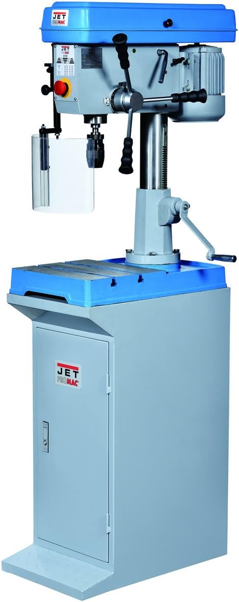 PROMAC 372E Drill Press on stand, 230V, 0.55kW, MT2, 12 Speeds 290 rpm-2300 rpm, Keyless chuck 16 mm