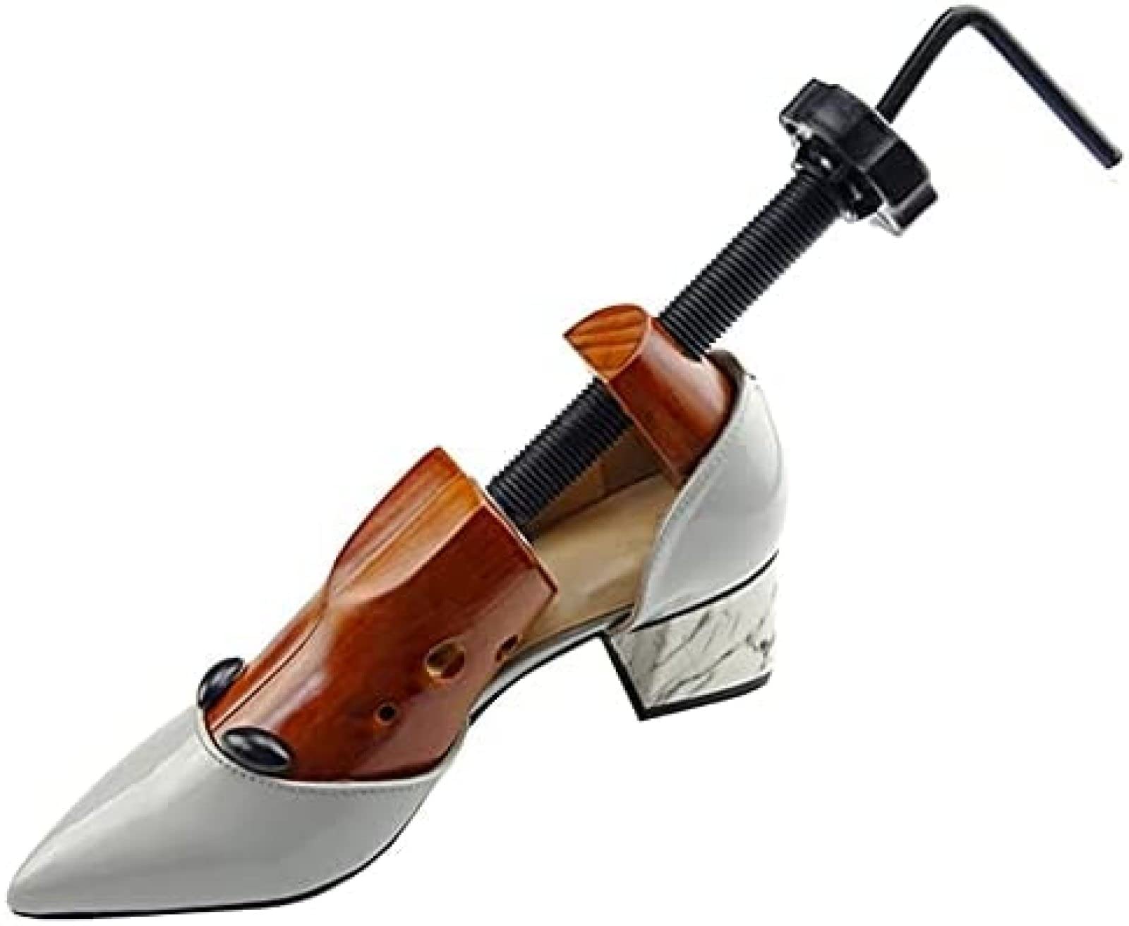 1 Paar Holz-Schuhspanner/Baum/Expander-Former, erweitert Länge, Breite und Höhe von Engen Schuhen für Männer und Frauen, L|braun