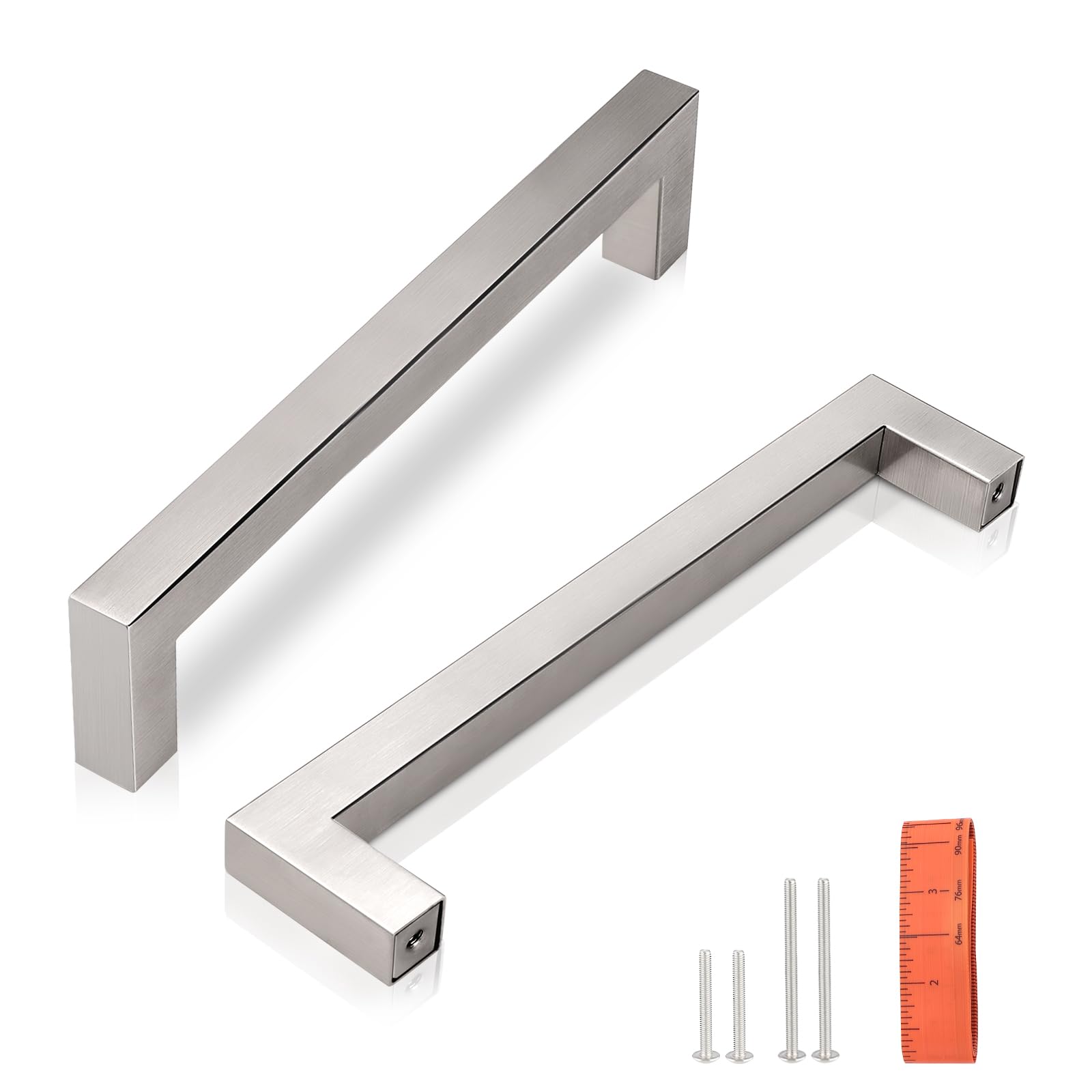 KNOBWELL 6 Pack 5 inch Black Cabinet Handles Drawer Pulls Kitchen Handles — Amazon image 18