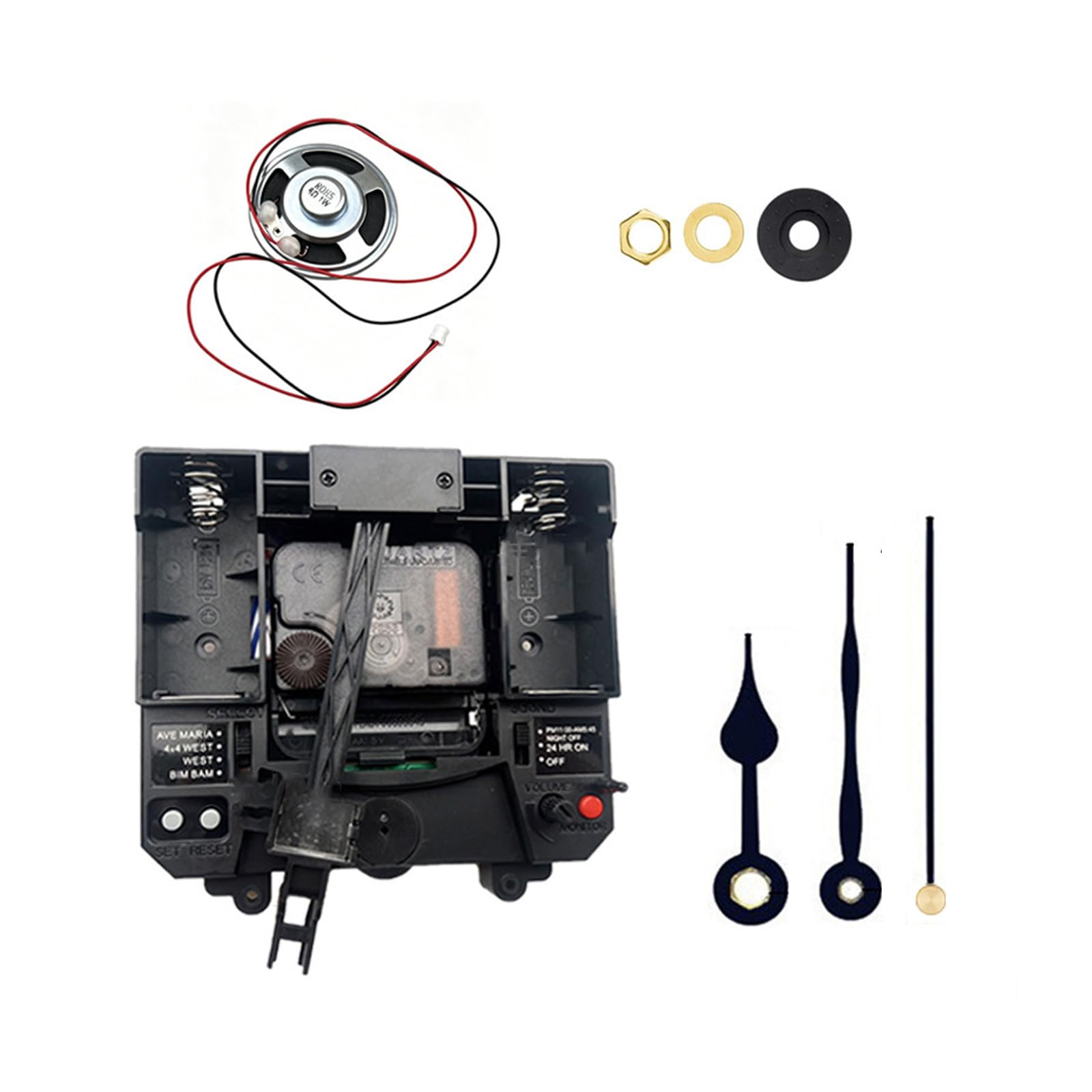 ZEPFJHE Pendulum Clock Movement Swing Wall Clock Motor Mechanism Repair for Swinging Wall Repair Parts