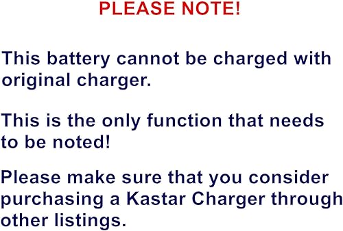 Miniatura 3 de Kastar Paquete de 1 batería LP-E17 de 7.2 V 1450 mAh de repuesto para Canon LP-E17 LP-E17H, batería 9967B02, Canon BG-E18, agarre de batería IR