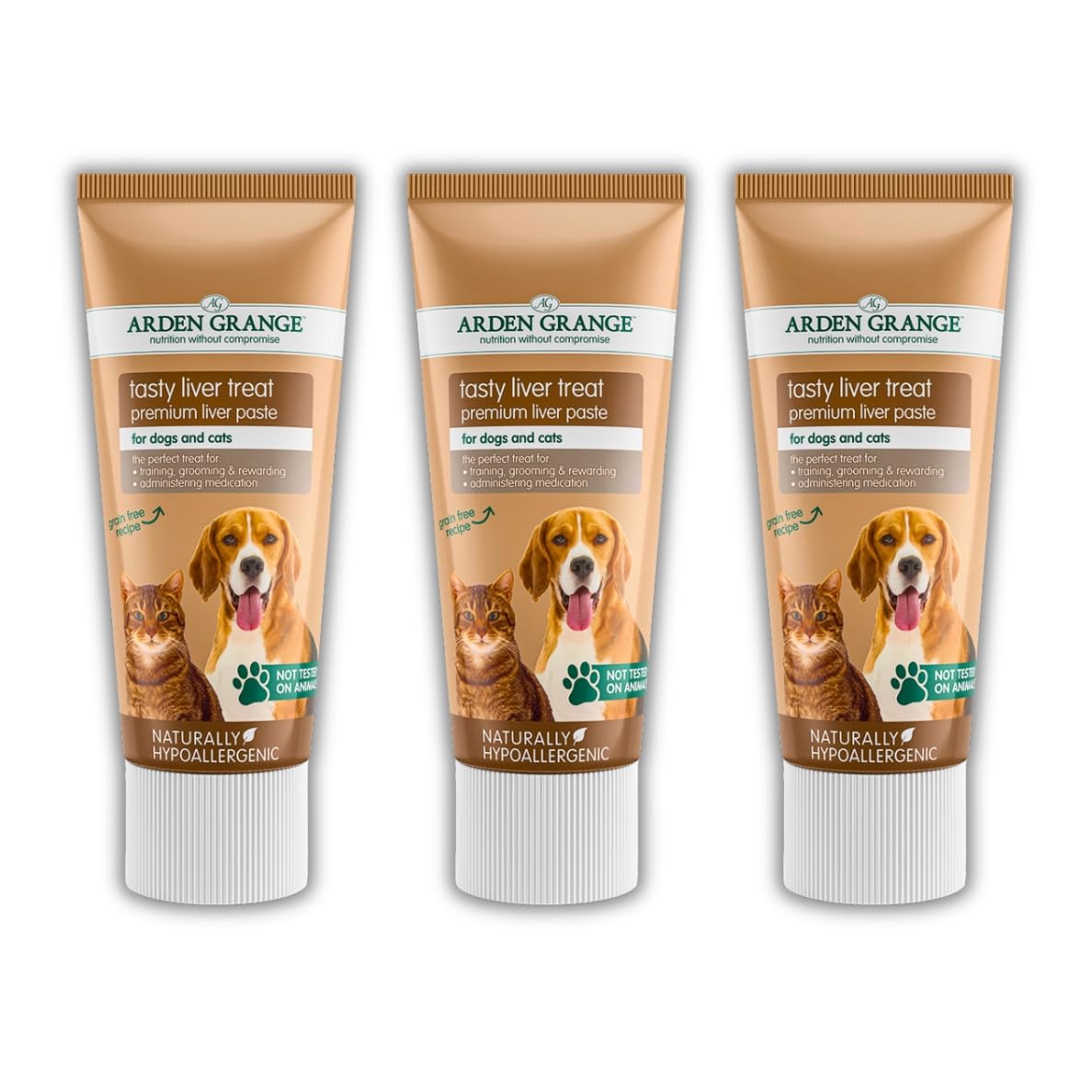 TDY Bundle Arden Grange Liver Paste for Dogs & Cats, Grain-Free Dog Pate with Nutrient-Rich Liver, Ideal Training Aid - Image 3