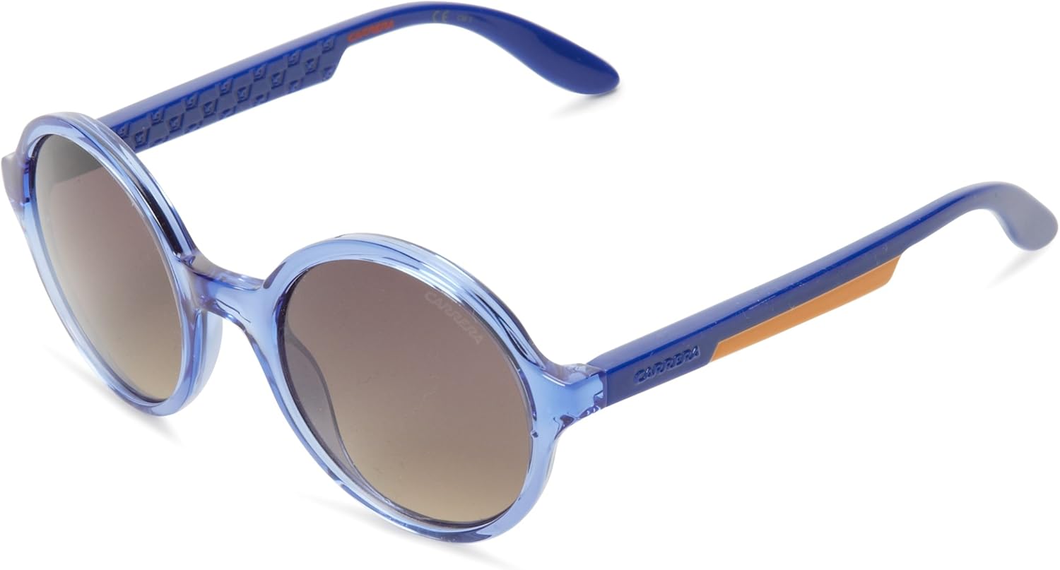 Carrera Sunglasses (Safilo Group) CA5008/S Round Sunglasses, Bluette, 51 mm