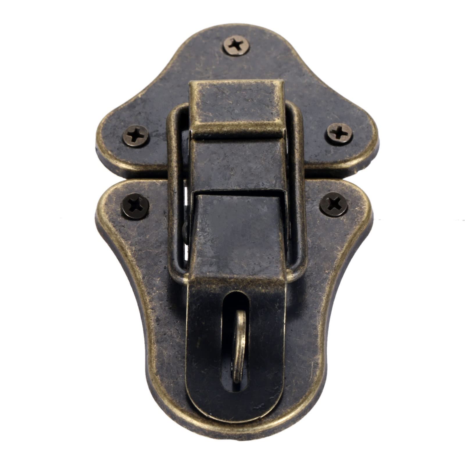 SFJSFIMQ Latch Lock Lock Antique Chest Box Gift Box Suitcase Case Buckles Toggle Hasp Latch Catch Clasp