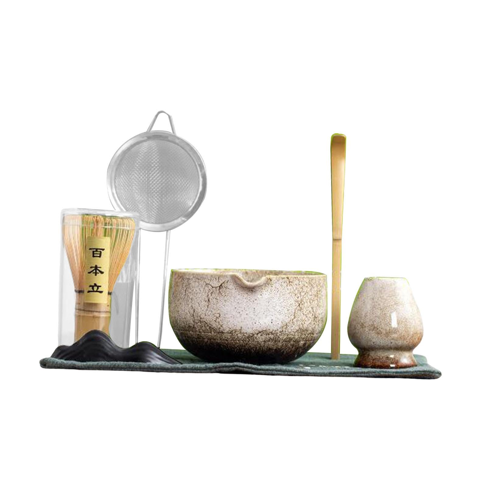 7 Pieces Matcha Whisk Set Elegant Tea Utensils Accessories for Tabletop Home|Home & Garden | Food & Beverages | Tea 1