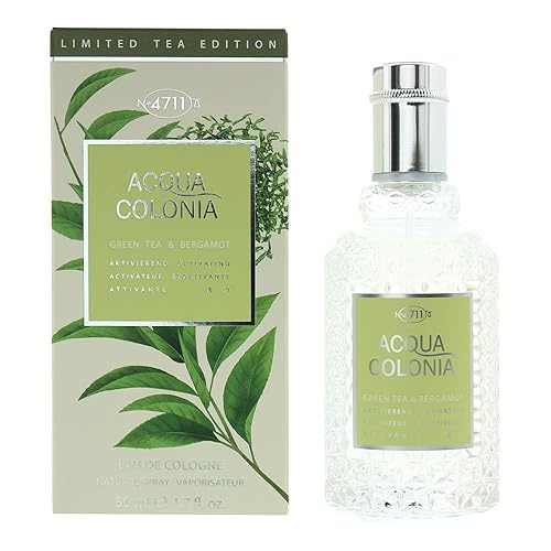 4711 ACQUA COLONIA by 4711, TÉ VERDE Y BERGAMOT EAU DE COLOGNE SPRAY 1.7 OZ
