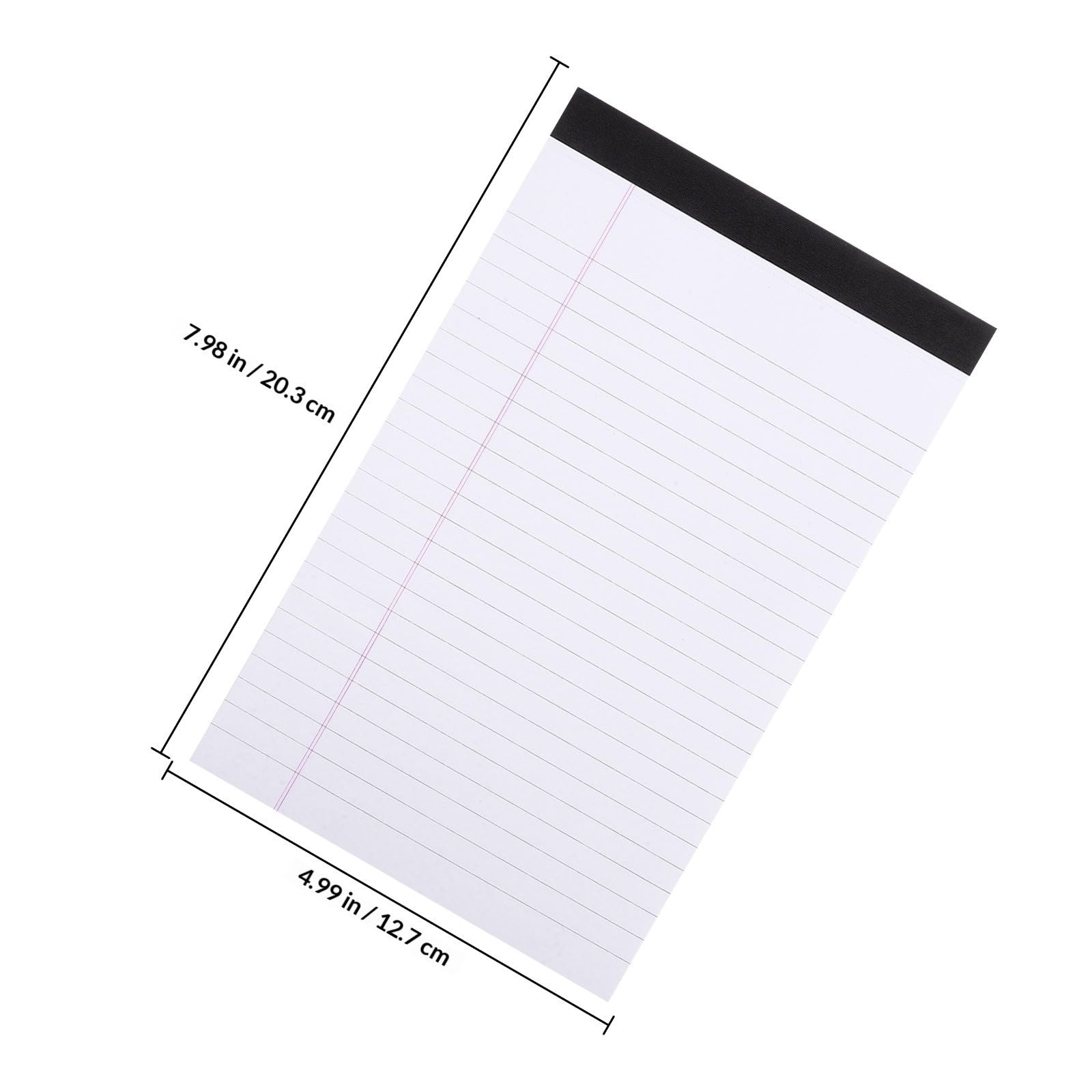 Toyvian 8 Piezas Pequeño Cuaderno de Notas Legal A5 Perforado