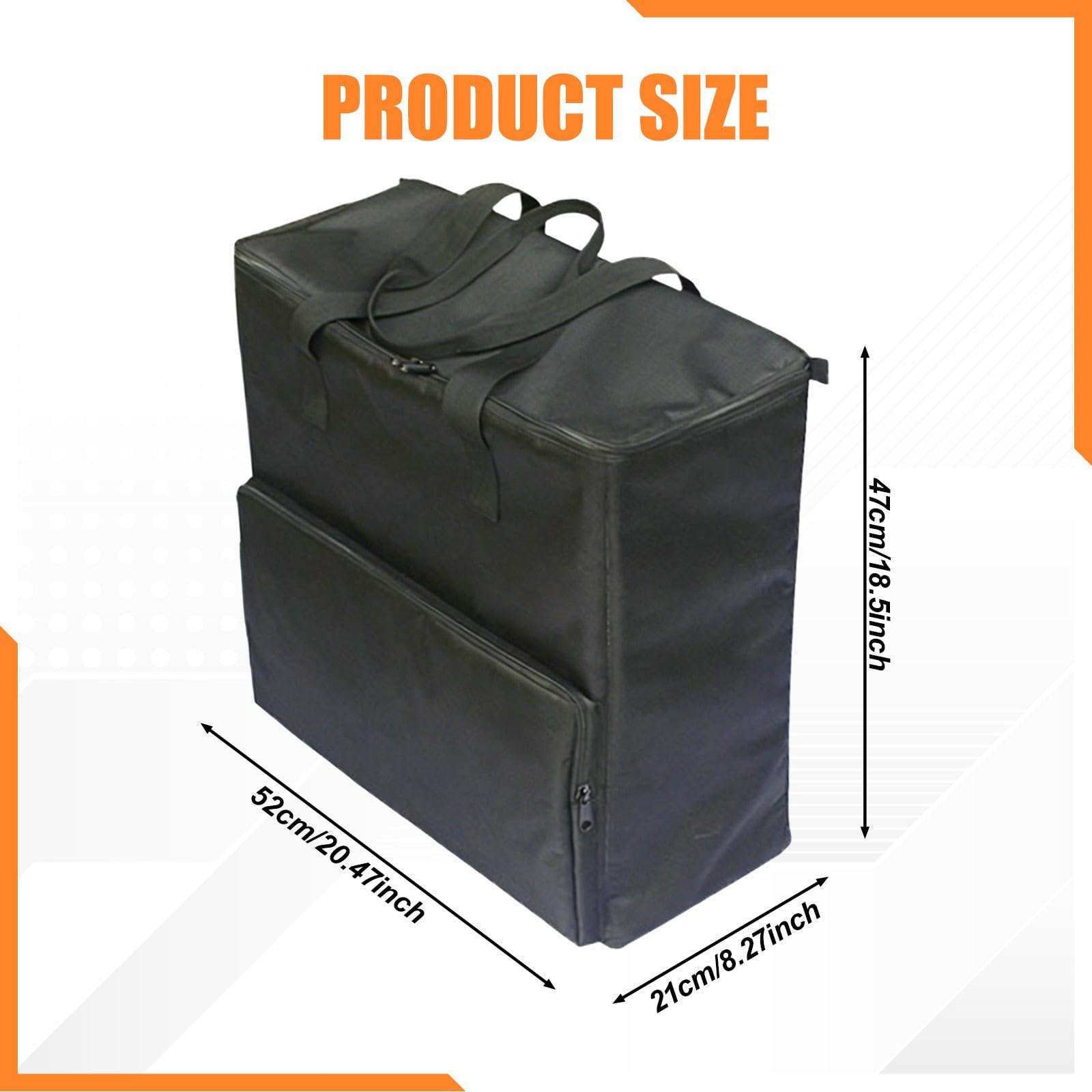 Borsa per Il Trasporto, Borsa da Viaggio da Scrivania per Custodie di Computer, Organizer, Realizzata in Tessuto Oxford, Portatile, Borsa Portaoggetti