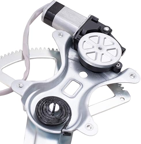 Miniatura 5 de Brock Elevalunas eléctrico delantero de repuesto para el lado del conductor con conector de motor de 6 pines compatible con Tundra 2007-2021,