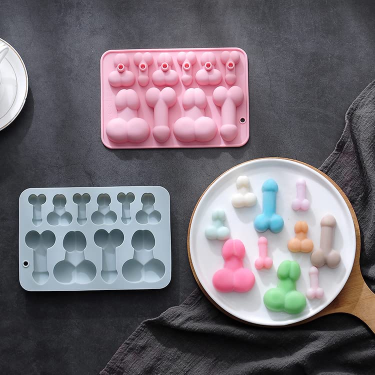 Molde de silicona para cubitos x2 piezas miniatura 3
