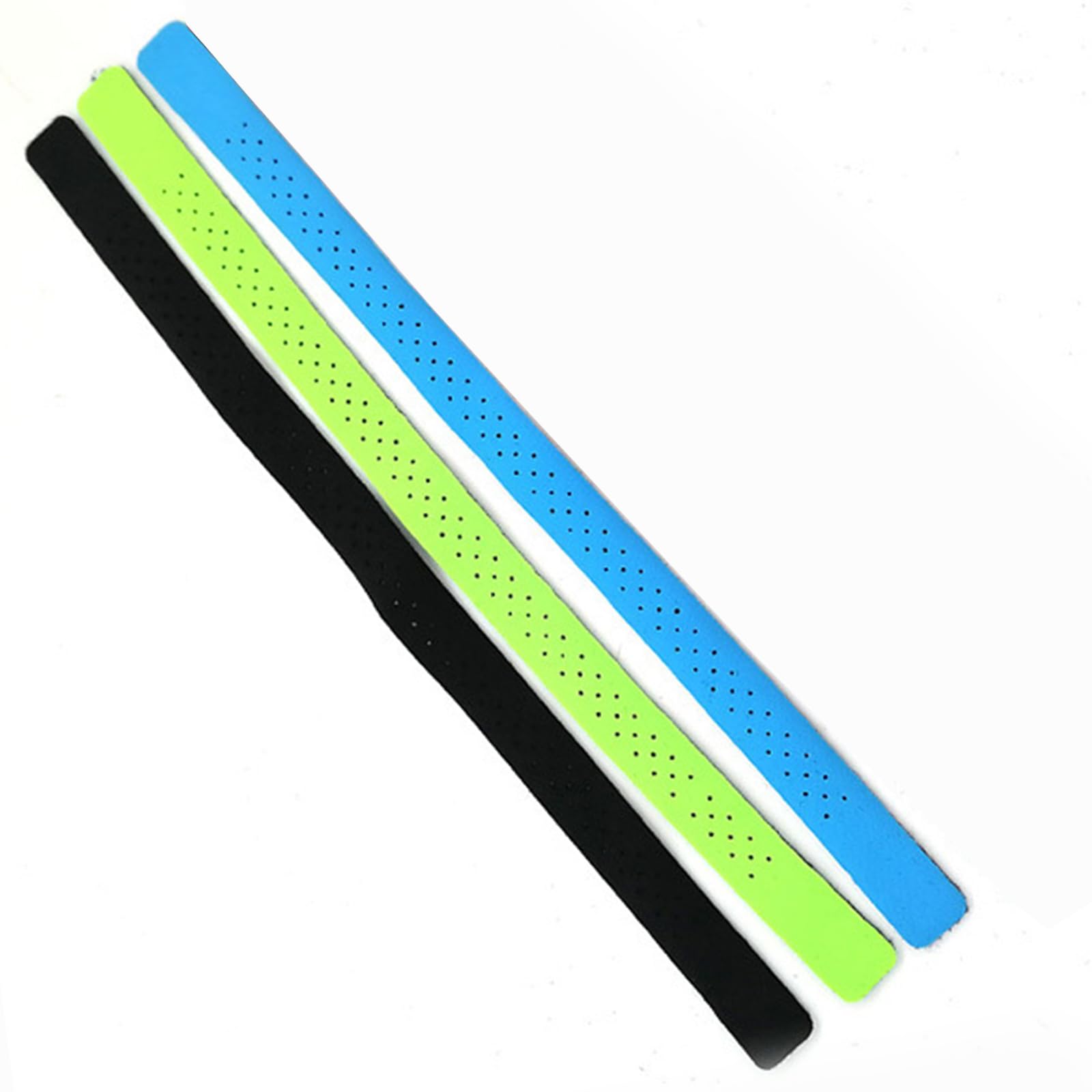 3 correas de repuesto coloridas para monitor de frecuencia cardíaca, correa flexible y ajustable de repuesto para monitor de frecuencia cardíaca