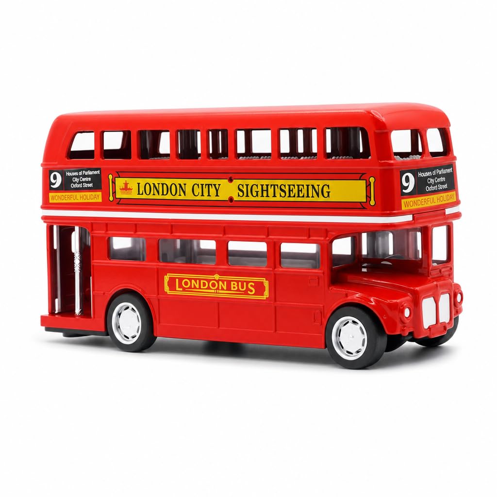 Aguwgax 1-Piece Die-Cast Bus Model