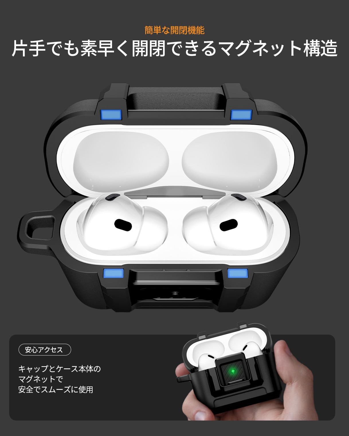 Amazon | Spigen AirPods Pro 3 ケース AirPods Pro 第3世代 カバー