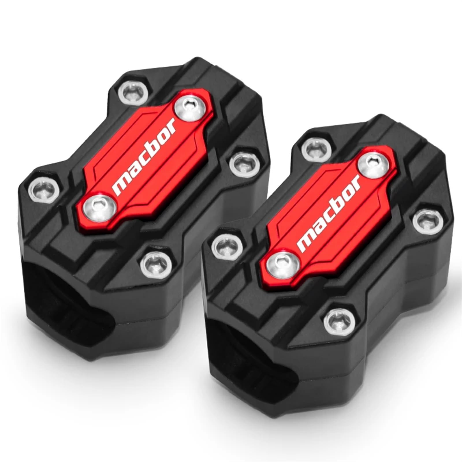 Ajuste for Macbor Montana XR 5 X R5 2019-2023, Parachoques de protección de Motor de Motocicleta, Accesorios de Bloque anticolisión XR5 Accesorios a Prueba de choques (Size : Macbor Two Red