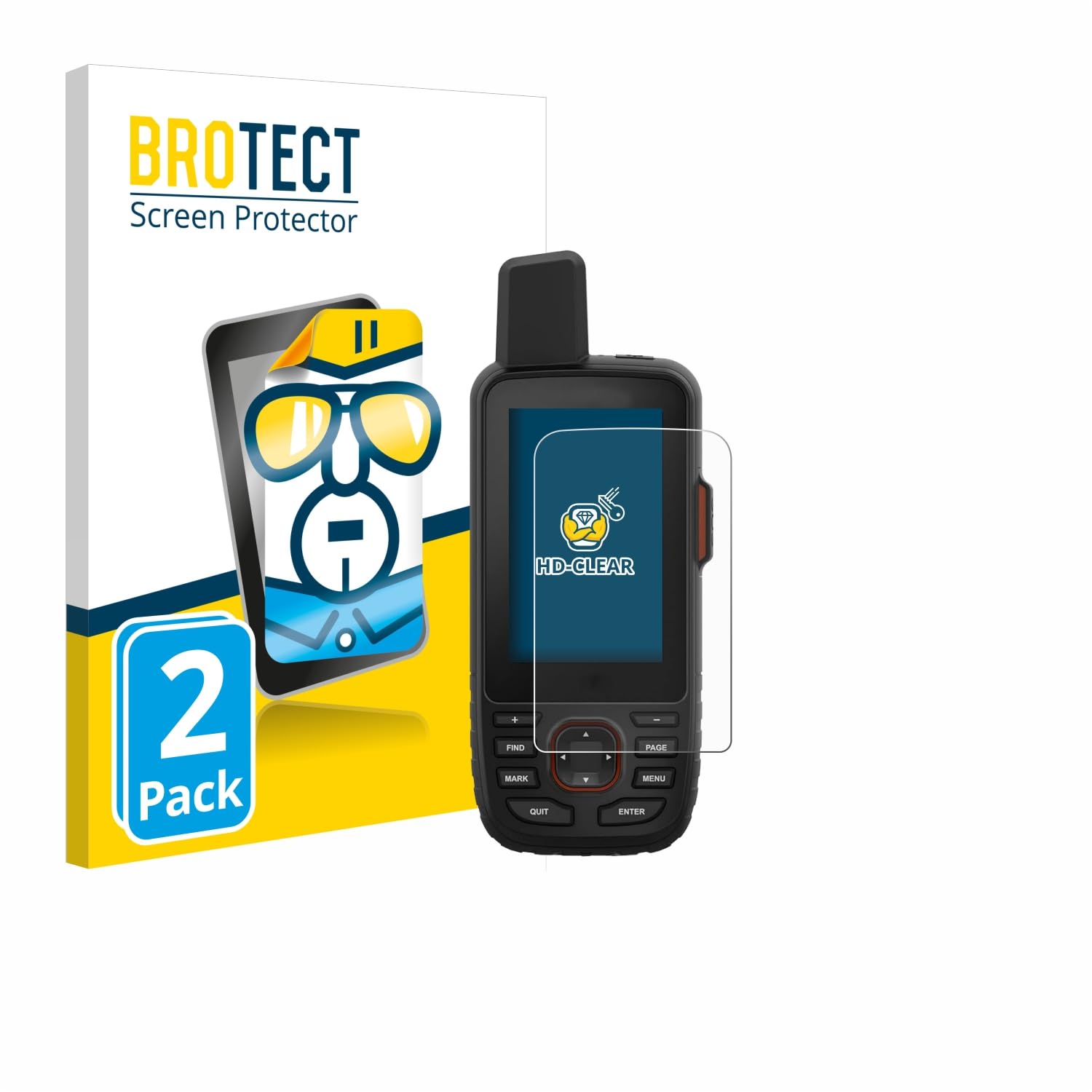 3 Films Protecteurs Verre 9H Pour Garmin GPSMAP 65 - Anti-rayures, Anti-empreintes