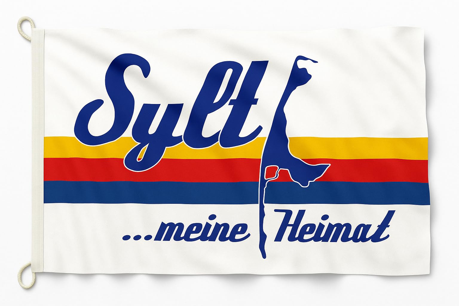 Drapeau Sylt grand format pour pavoiser votre bateau et décorer votre terrasse