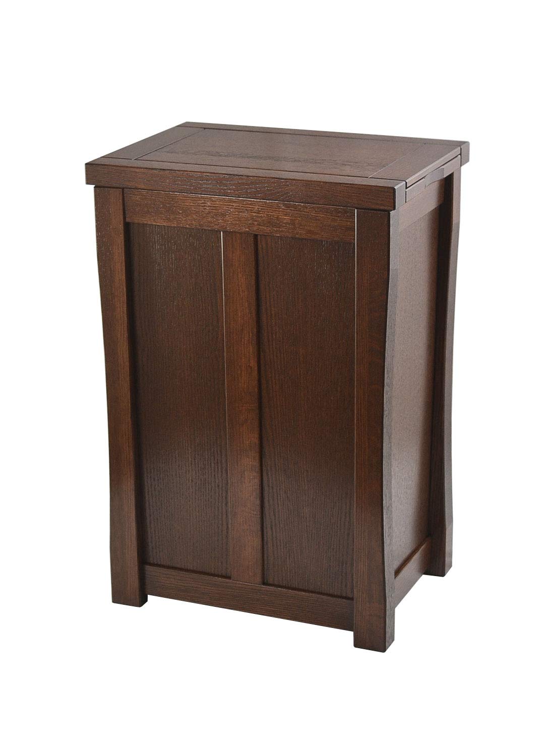SPPRANDOM Buptop Wooden Trash can 13 Gallon. Mission Style. Oak. CQ-2-75