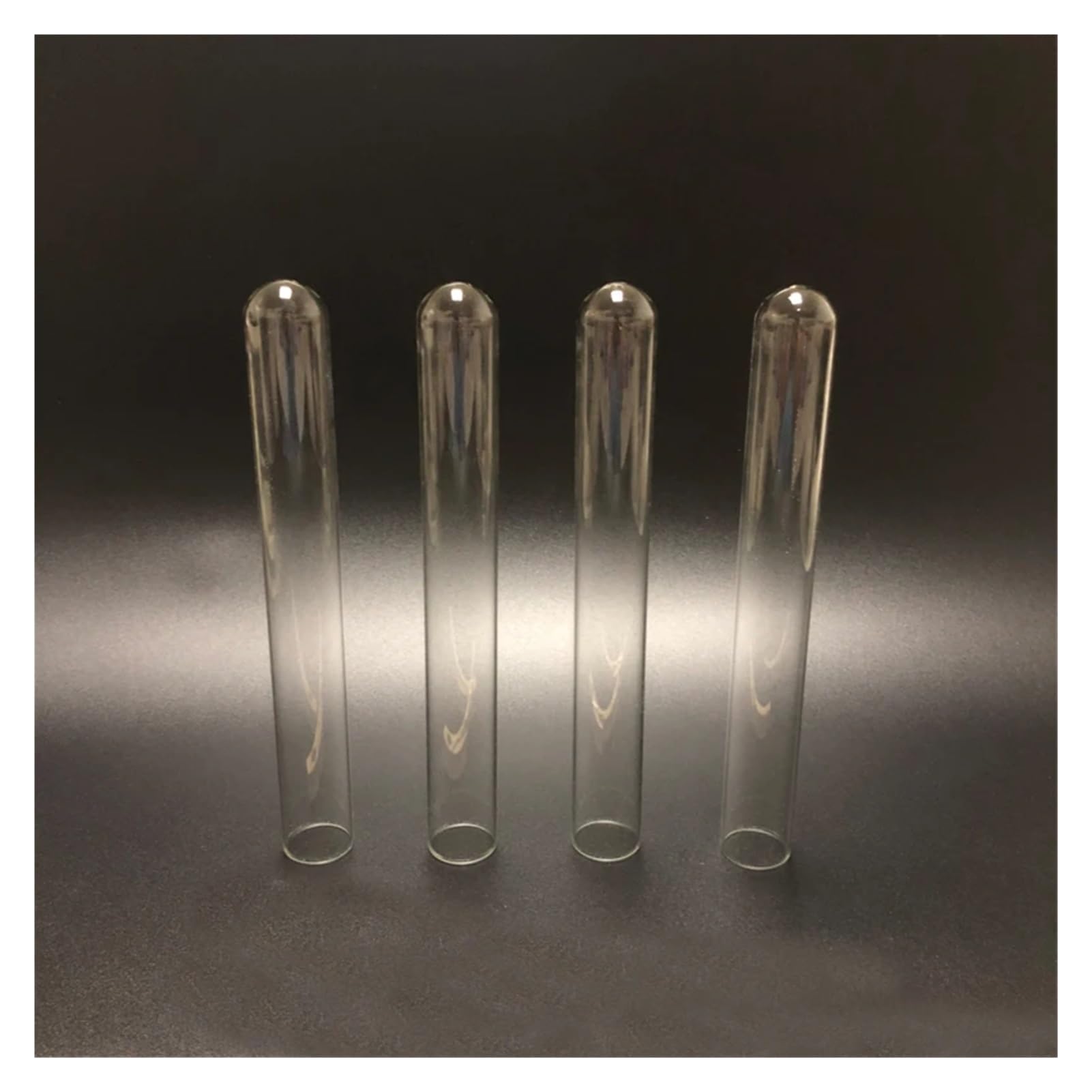 50 unids/lote 15 * 150mm tubo de ensayo de vidrio transparente grueso suministros de laboratorio
