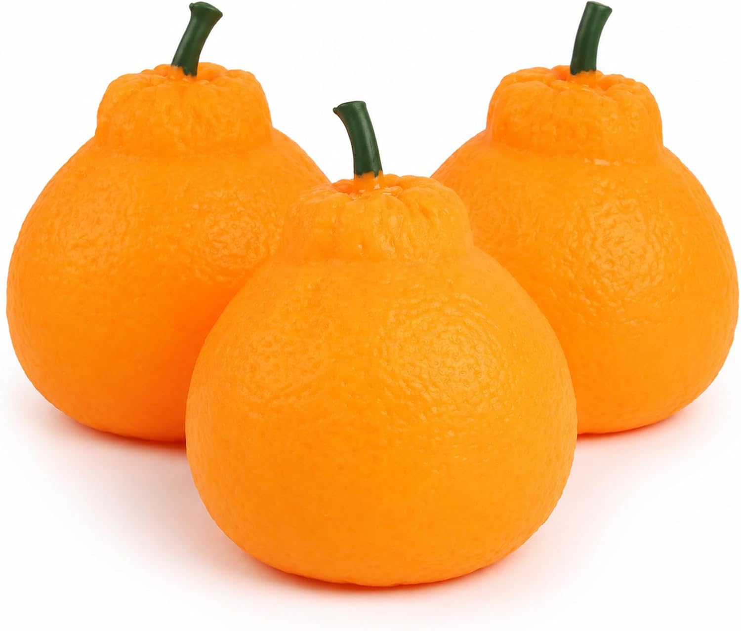 3Pcs Novelty Ugly Orange Squishy Toy, Sensory Fidget Ball for Anxiety Relief, Fruit Shaped Squeeze Stress Ball for Kids Adults, Office Desk Decor Party Prank Gift