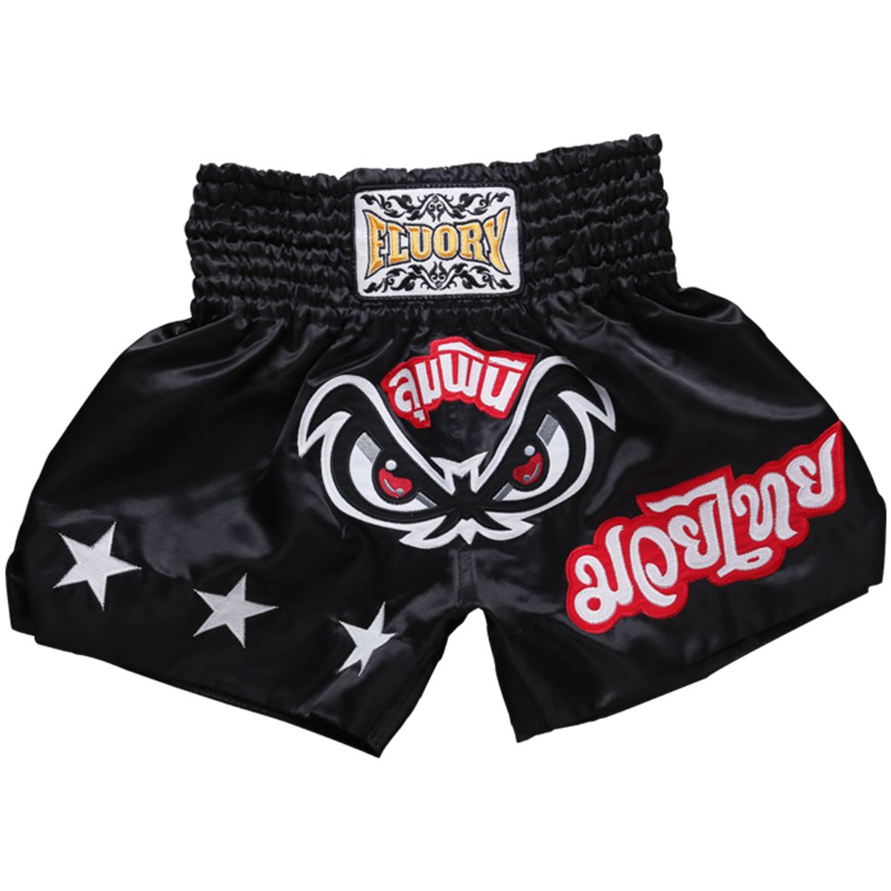 FLUORY Muay Thai Fight Shorts - MMA, Grappling, Martial Arts, Kickboxing Shorts