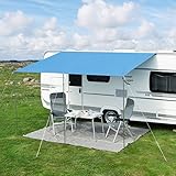 Gewicht: 9kg Sonnenvordach Playa 400 x 240 cm blau