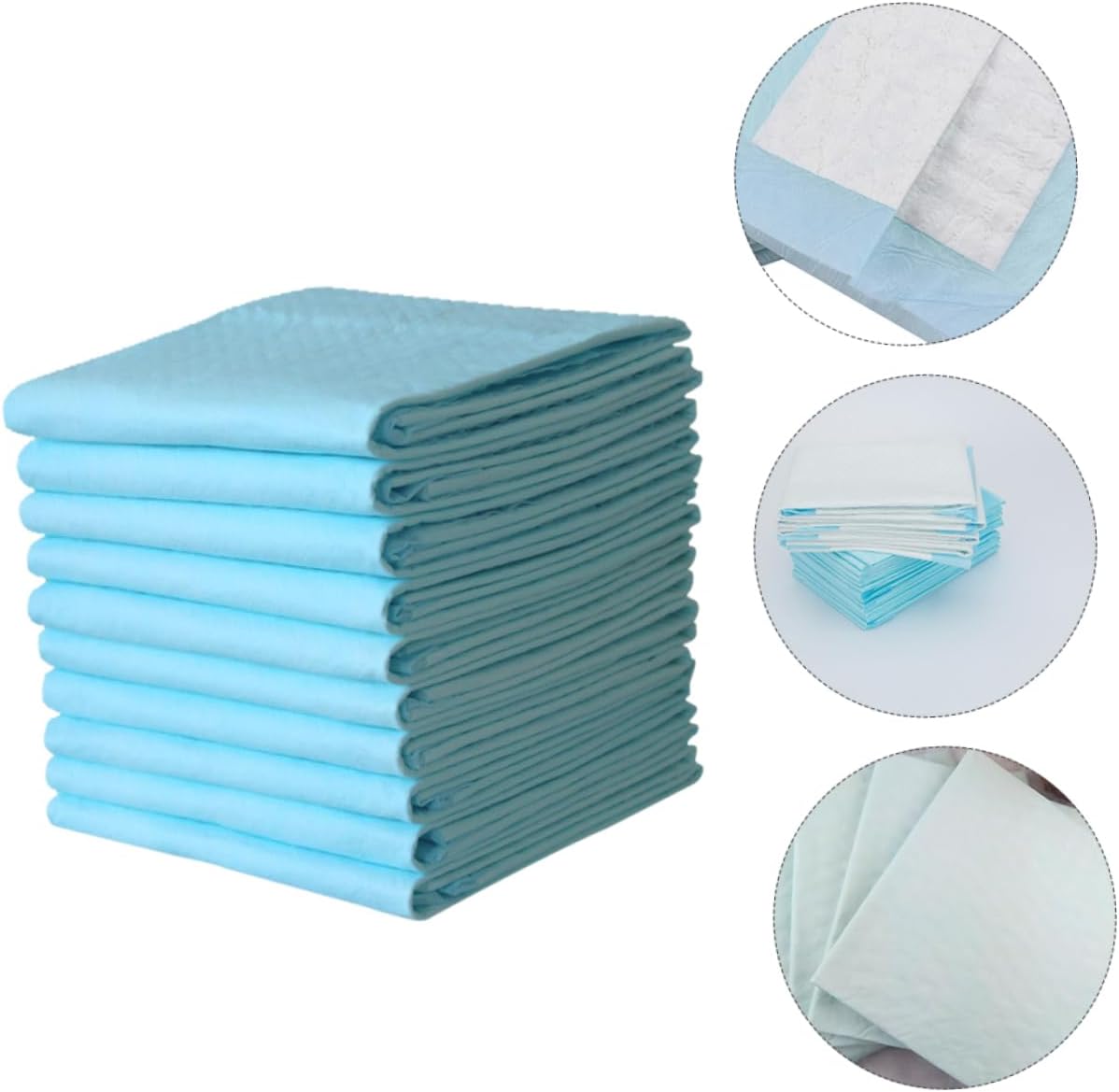 Didiseaon 10pcs Disposable Puppy Pee Pad Potty Training Pad for Pets Elderly Mattress