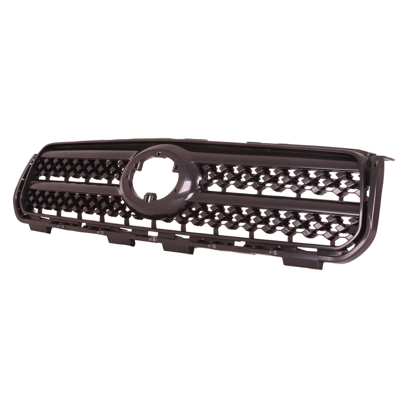 Front Grille Compatible with 2006-2008 Toyota RAV4 Base/Sport 2.4L Eng, ABS Replacement Bumper Grill for TO1200293 53101-42150