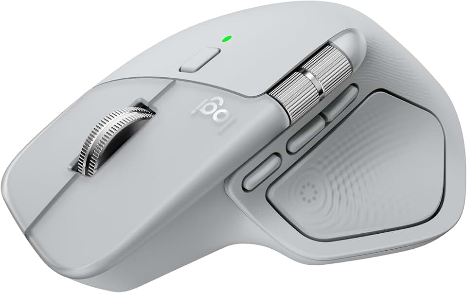 Logitech MX Master 4 - cinza claro