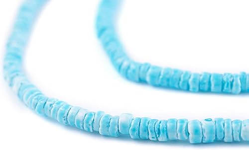 Miniatura 6 de TheBeadChest - Cuentas Heishi de concha verde menta (0.197in)