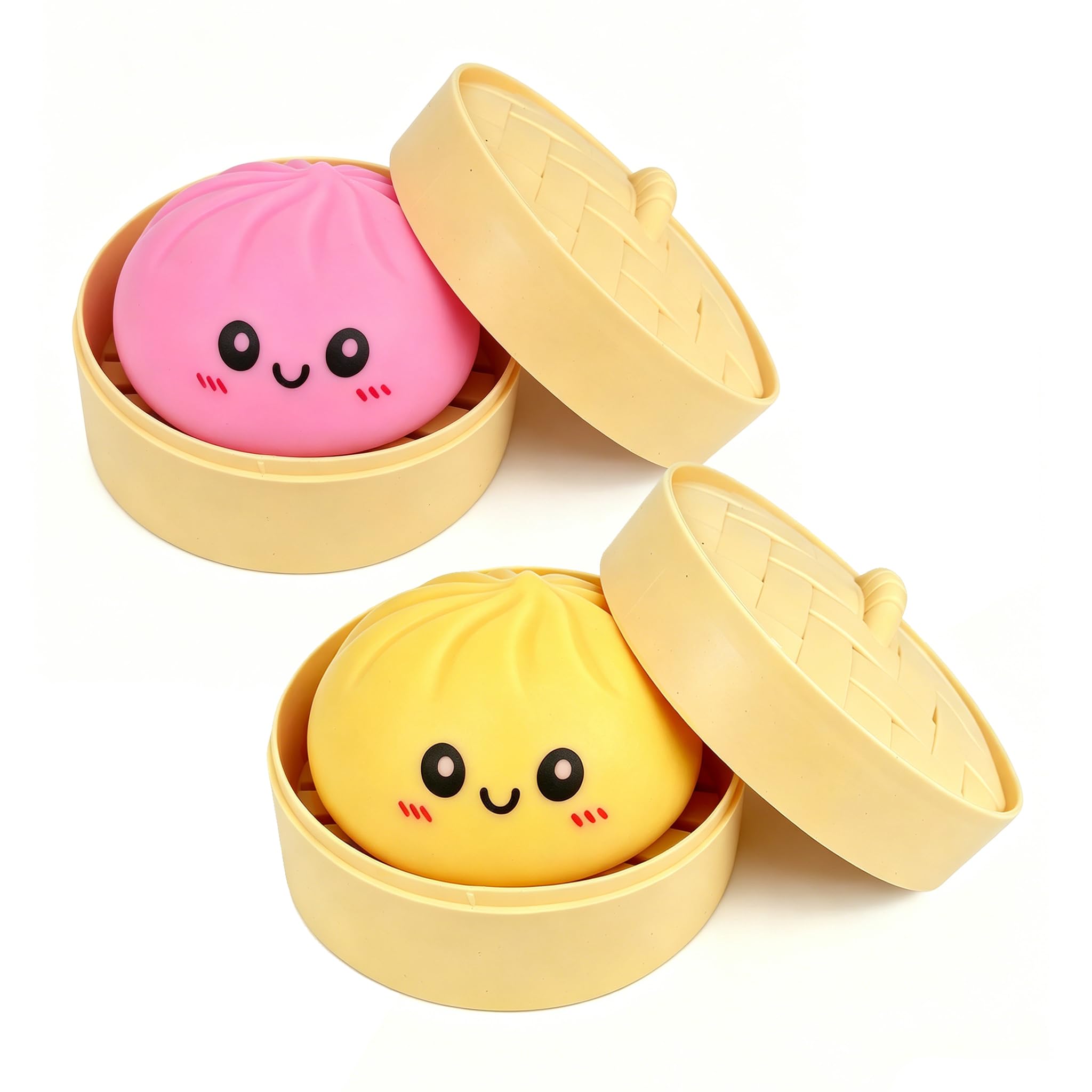Colorful Dumpling Squishies New Mystery Glitter Squishies Dumpling with Box Stress Relief Balls Sensory Toys Desk Squeeze Toys Gift — view 11