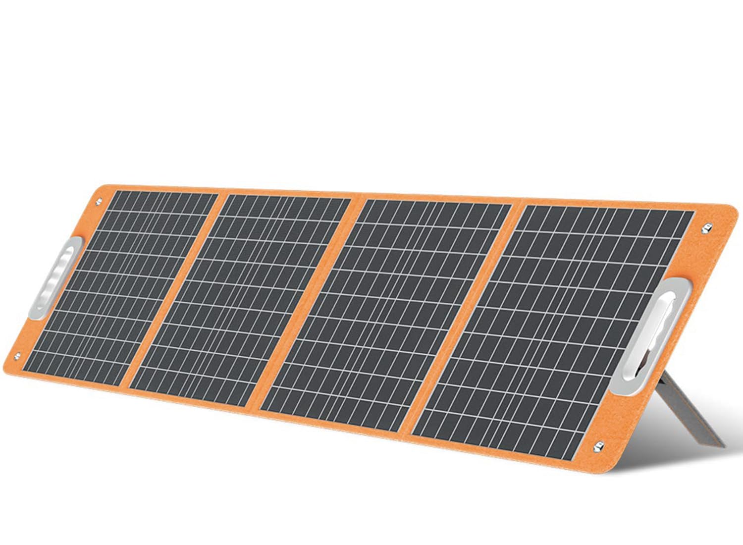 Solar Panel Foldable 100 W 18 V Solar Module, Flexible Solar Panel Camping Portable Monocrystalline Solar Panels, Solar System Complete Set with Type C QC3.0 for Caravans, Camping, Balcony, Garden