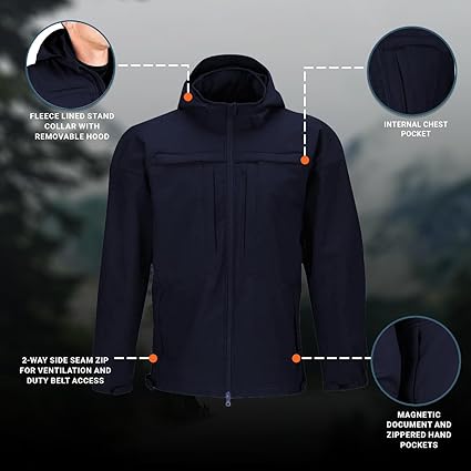 Amazon.co.jp: Propper メンズ Ba ソフトシェル デューティジャケット