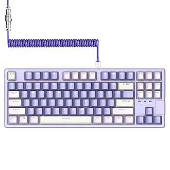 Amazon | MAGIC-REFINER X87 ゲーミングキーボード RGB照明効果