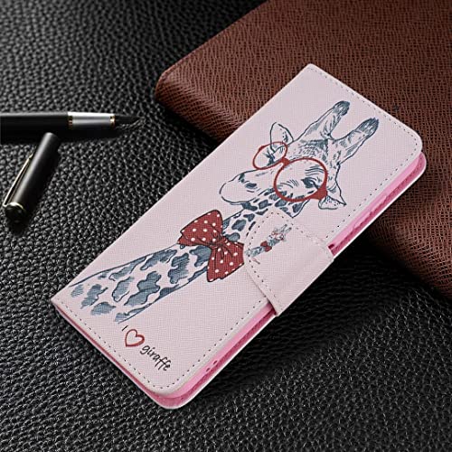 Mobigear Design Bookcase voor Nokia G10 - Giraffe - Afbeelding 6