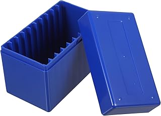 Ngc Bewertete Münzaufbewahrungsbox aus Kunststoff mit Deckel Münzschutzbox mit Abgerundeten Kanten Kratzfest und Kompakt für 10 Münzen