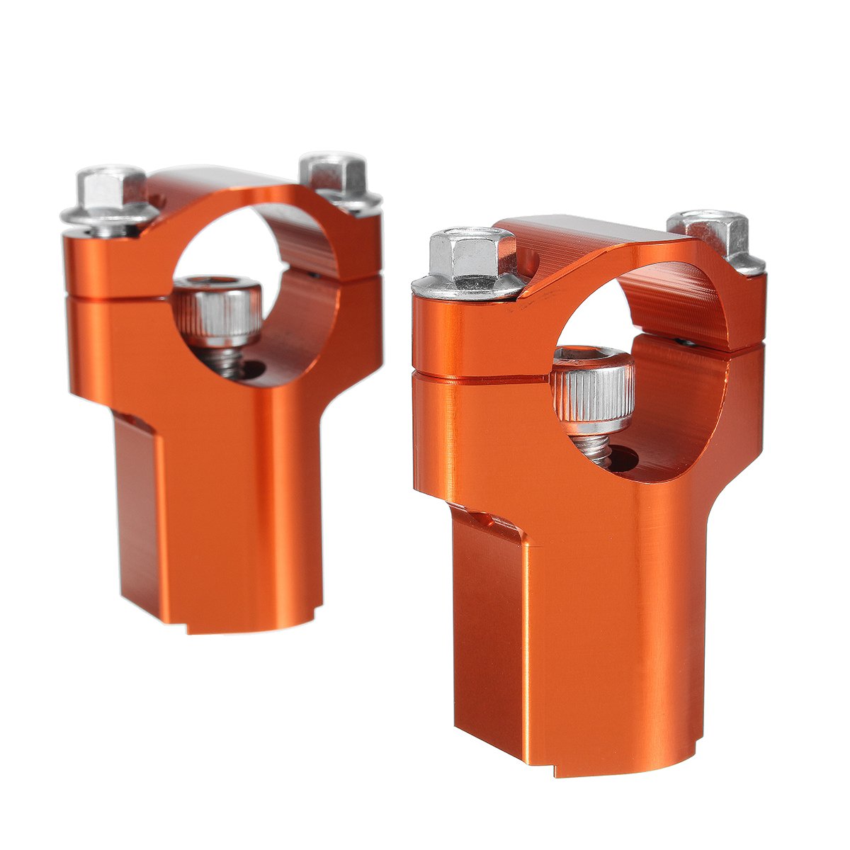 SLAVIK Morsetto For Manubrio Riser For Moto Da 52mm Compatibile Con 125