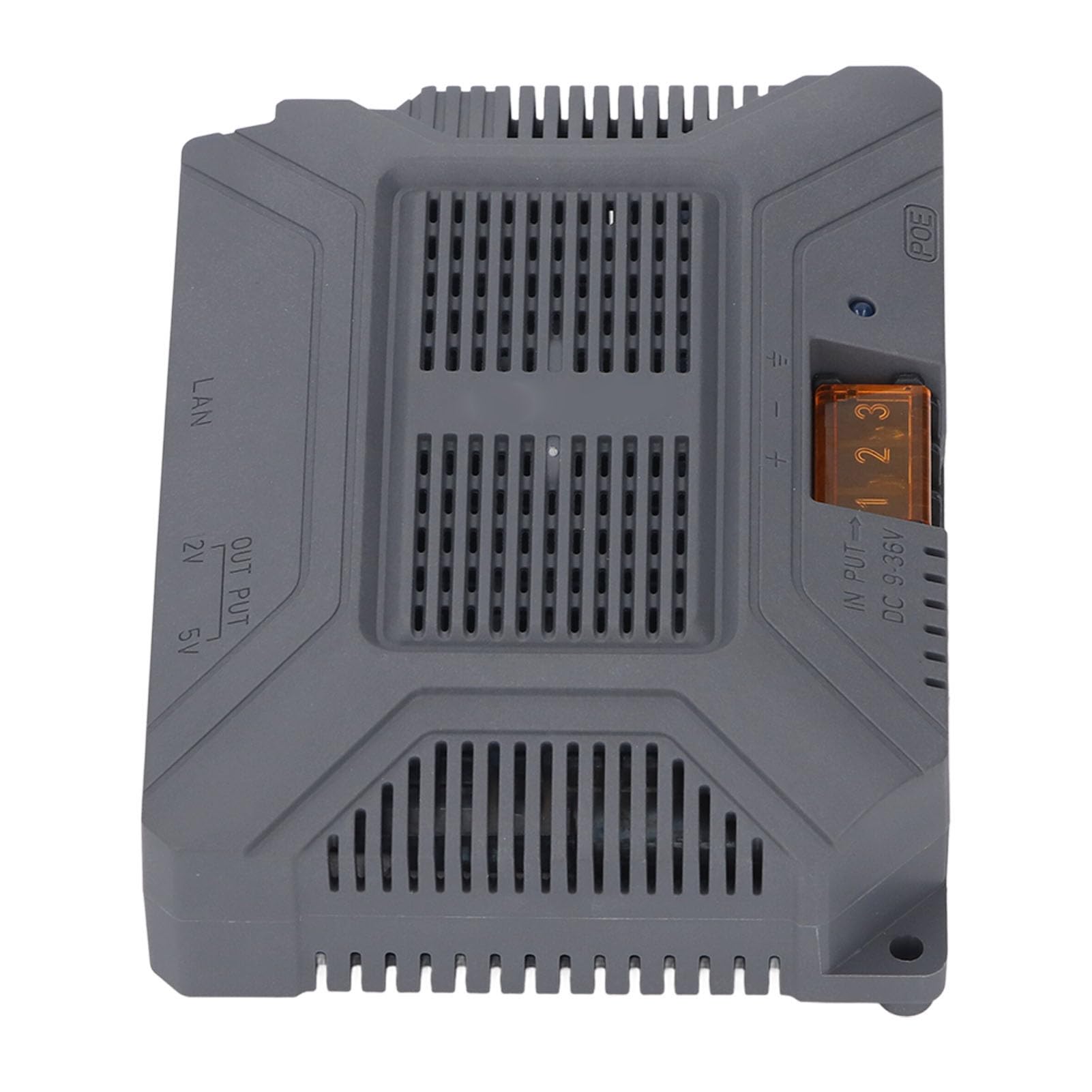 Srliya Injecteur GigE PoE 200W, Transmission Efficace pour Satellite Rectangulaire Dishy V3, Matériau ABS