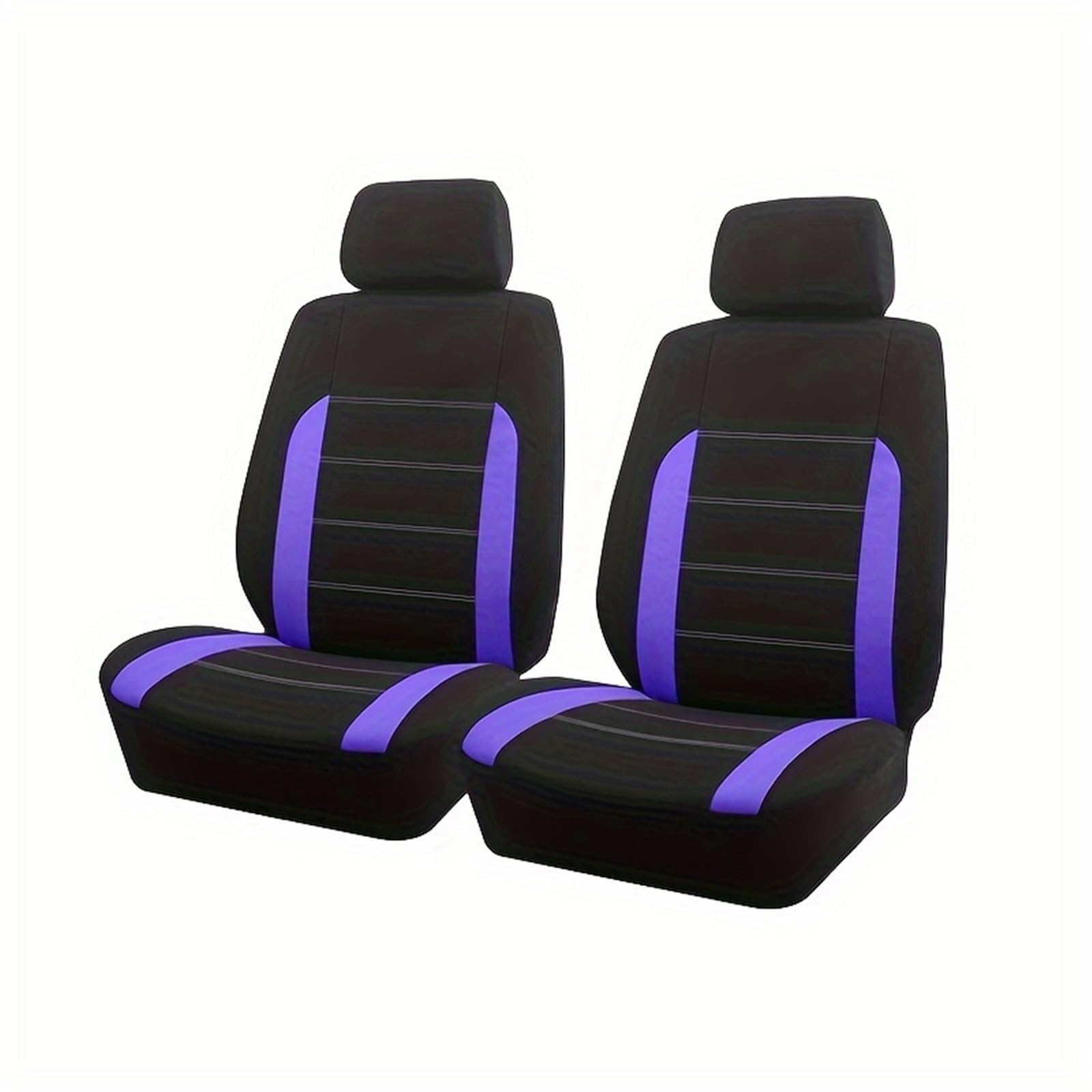 Housse de siège voiture violette universelle en polyester pour auto et SUV