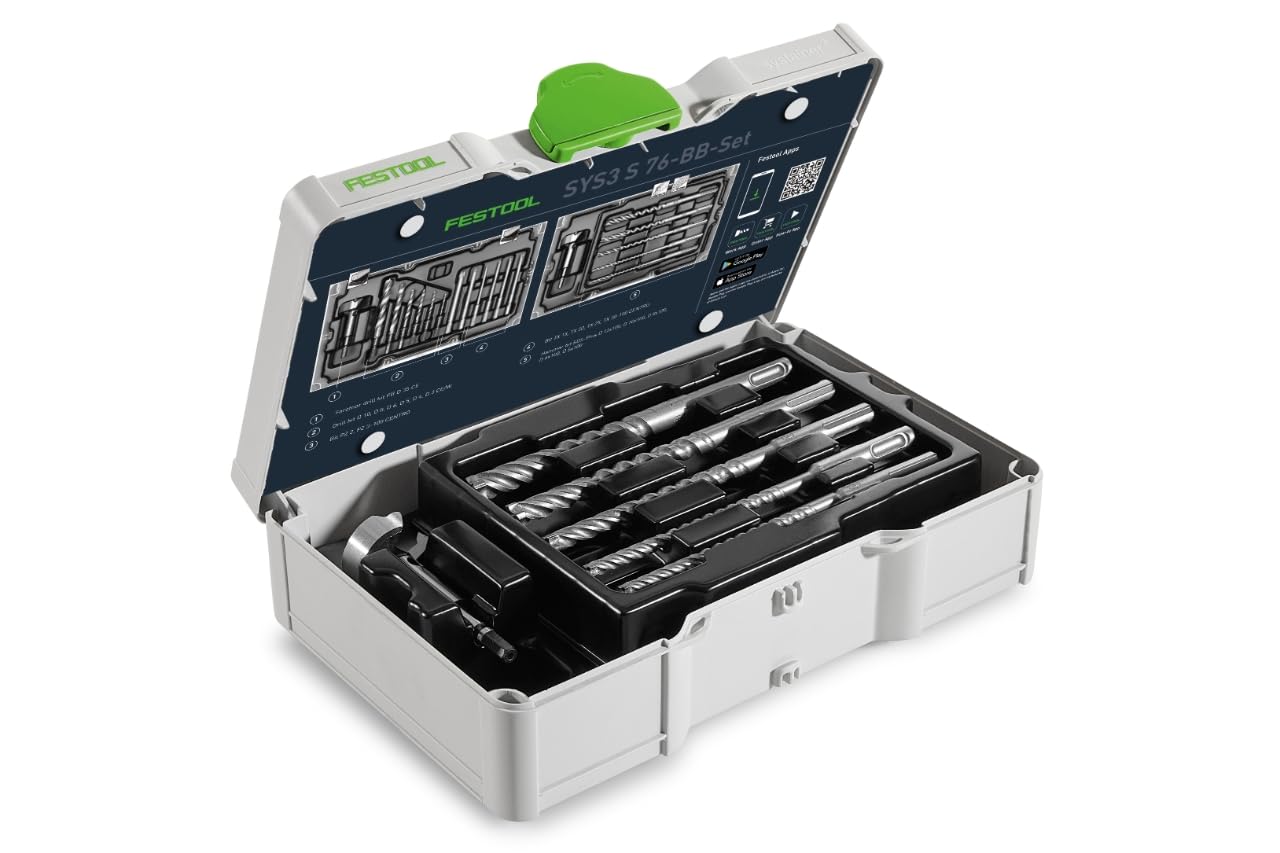Festool Set de puntas y brocas SYS3 S 76-BB-Set