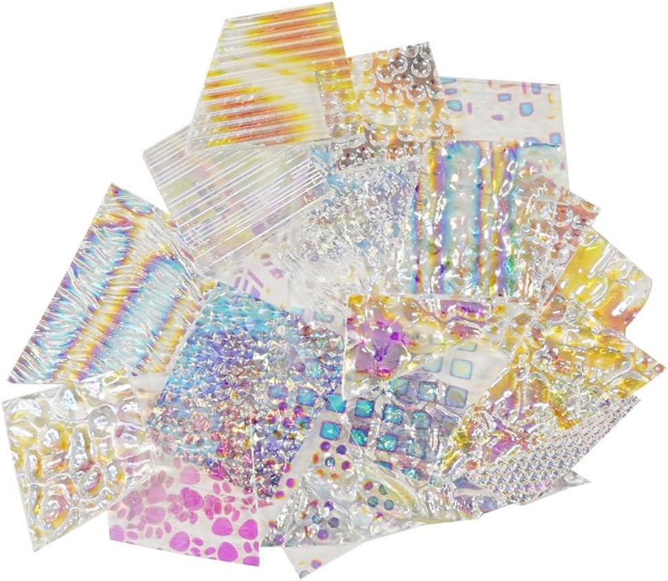 CBS Dichroic Experimental Glass Jewelry Pack Clear 1/2lb.Bag 90coe