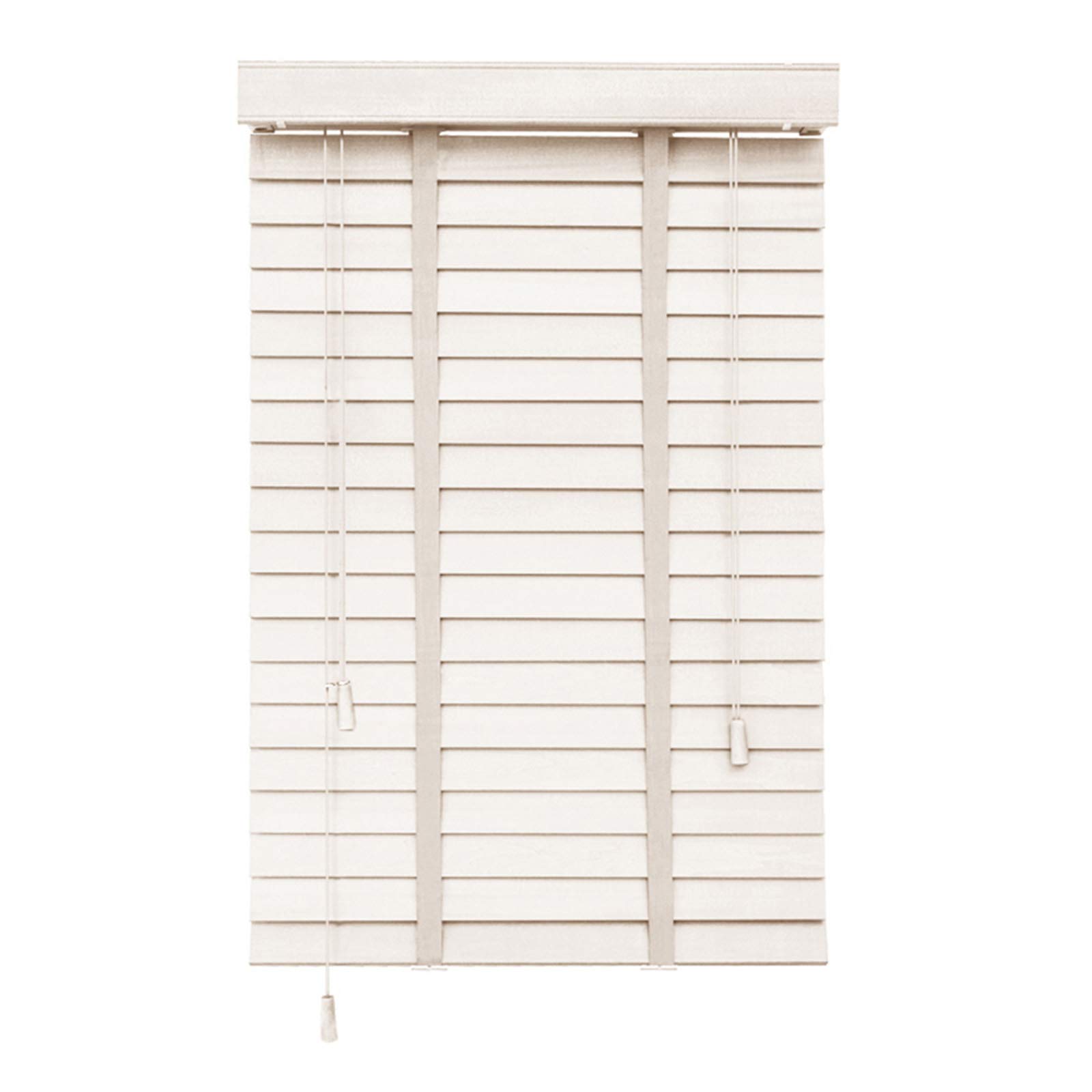 Jolan Faux Wood Blinds for White,Translucent Real Wood Blinds,Indoor/Window/Bedroom,Blackout Blinds,Smooth,No Burrs,100x140cm/39.5x55in