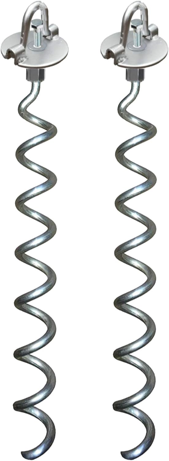 Earth Tite Powerful Spiral Ground Anchor 10 Second Install Using Your Drill