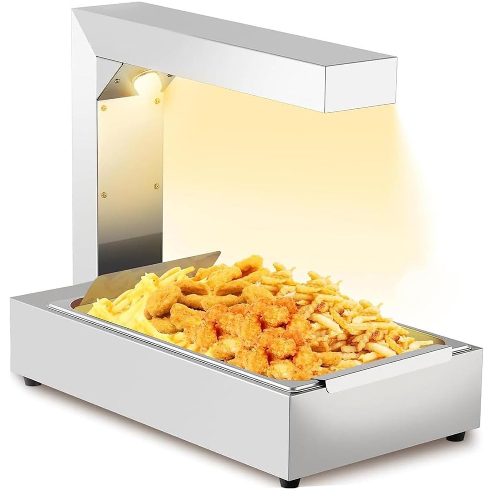 Lampa do podgrzewania frytek z sitkiem do oleju do użytku komercyjnego