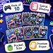10Pcs Mini Notebooks for Party Bags, Colorful Game Theme Pocket Notebook for Kids Boys Girls, Video Game Controller Small Spiral Notebook for Party Bag Fillers Rewards Gifts School Stationery Supplies