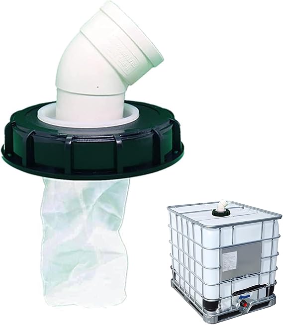 FN-Technik Coperchio Filtro Per IBC DN 150 Con Feltro 100μm Per Acqua Piovana - 4
