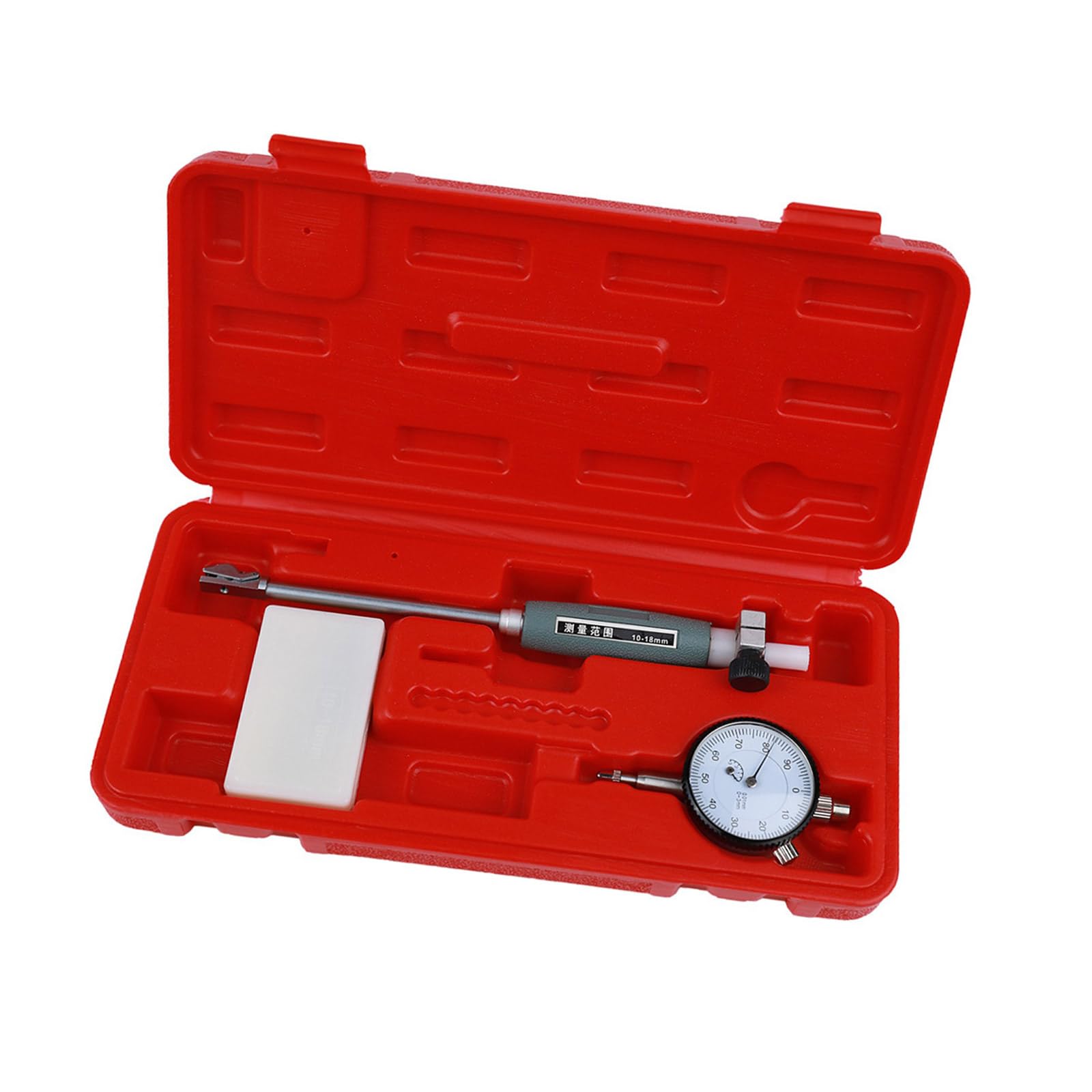Jauge d'alésage de précision de 10 à 18 mm avec face en aluminium durable
