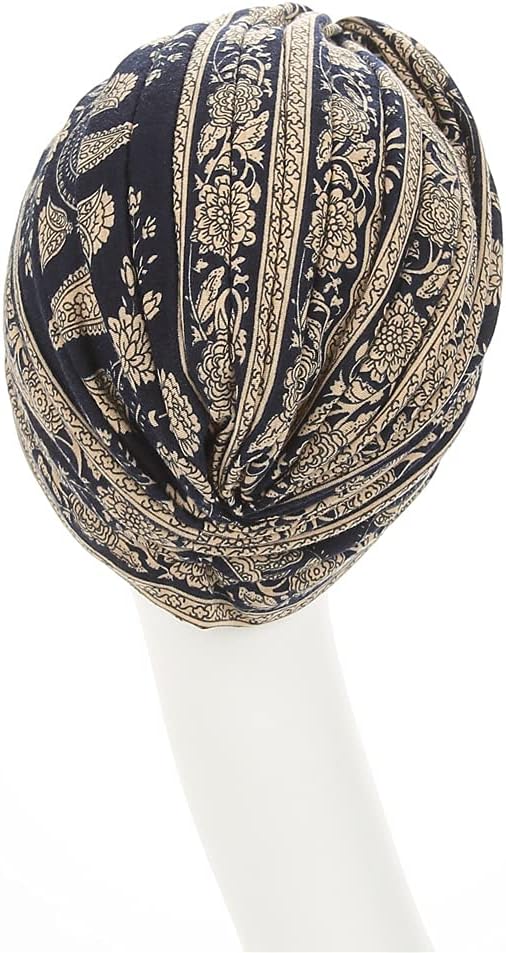 beauty YFJH Women's Cotton Turban Head Wrap Cancer Chemo Beanies Cap Headwear Cap Bonnet Hair Loss Hat - Image 8