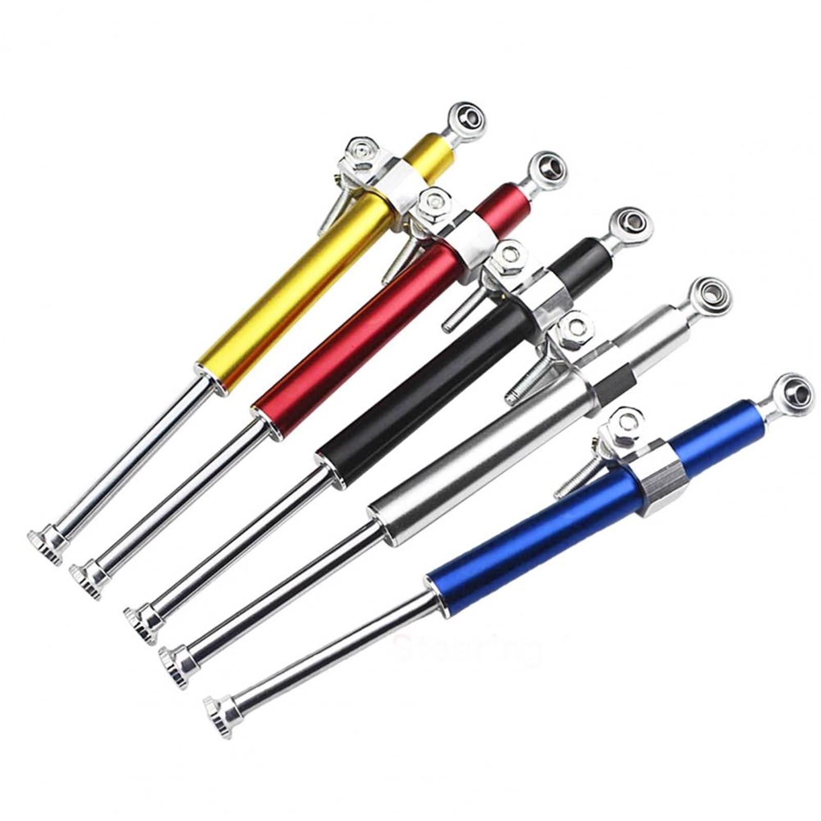 Stabilisateur Amortisseur De Direction Moto 330 Mm Réglable – Universel Aluminium, Sécurité & Confort